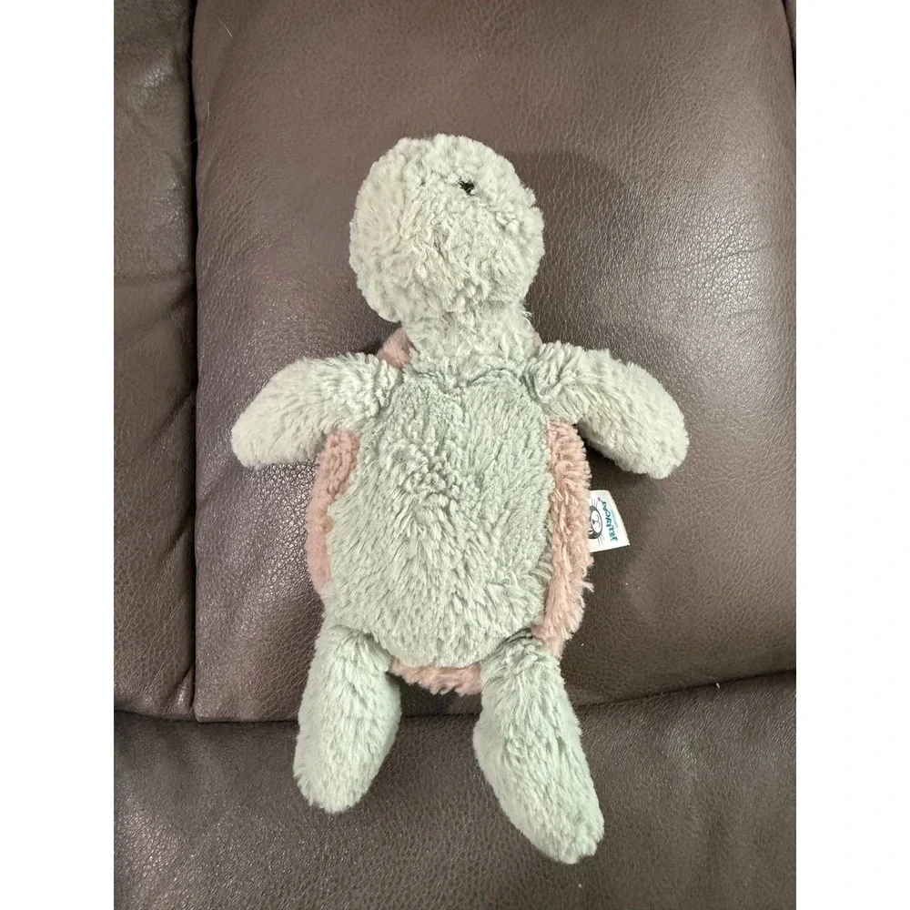 Jellycat Bashful Turtle Plush Sage 6